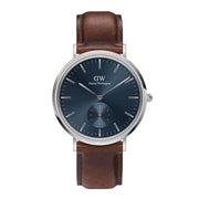 Daniel Wellington Multi-Eye Femmes Montre Marron DW00100709