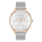 Calvin Klein Femmes Montre Argent CK25200106
