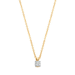 Blush Diamonds 14 karat gold Necklace 3610YDI