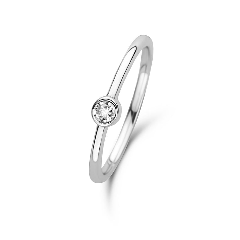 Violet Hamden Venus Zilveren Ring Met Geboortesteen VH330007APR-60-zoom-