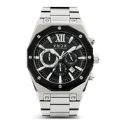 VNDX Wise Man Steel Hommes Montre Argent MS11885-01
