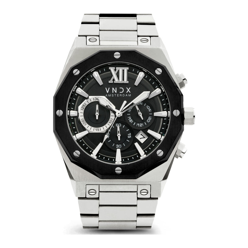 VNDX Wise Man Steel Hommes Montre Argent MS11885-01-zoom-