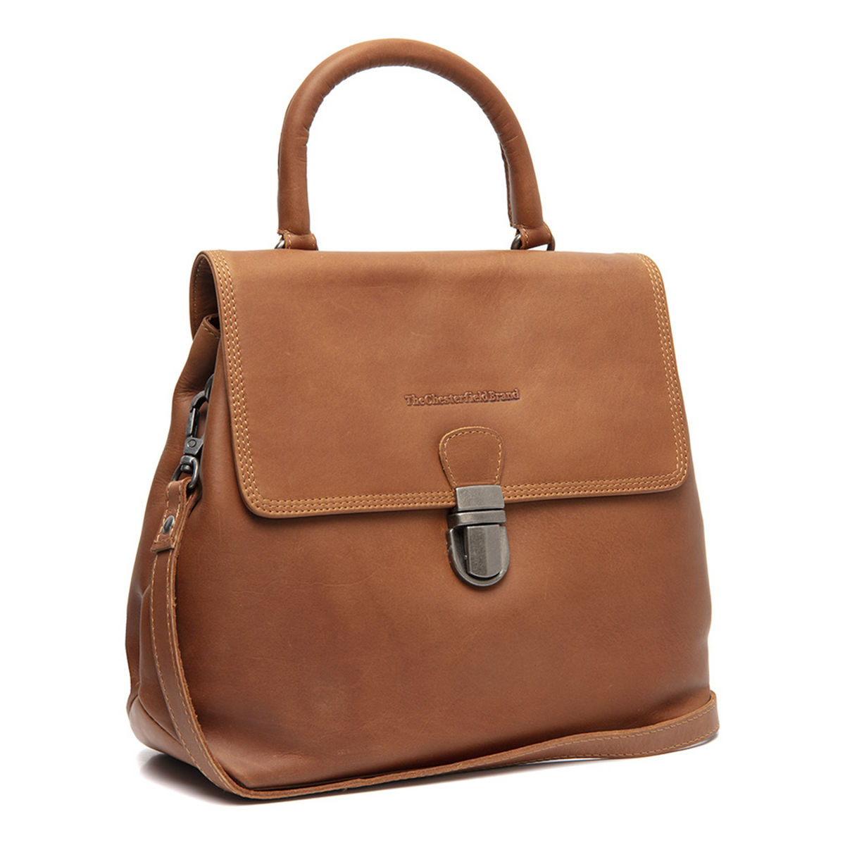 The Chesterfield Brand - Sac à dos en cuir cognac Mazara The Chesterfield Brand - Sac à dos en cuir cognac Mazara