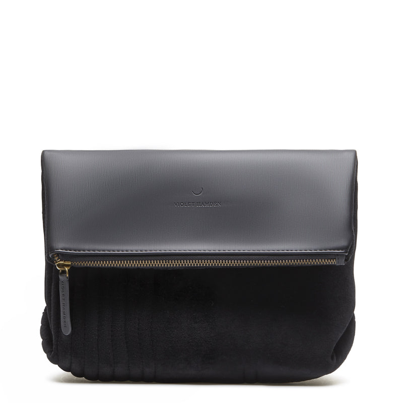 Violet Hamden Essential Bag Zwarte Clutch VH21004-zoom-