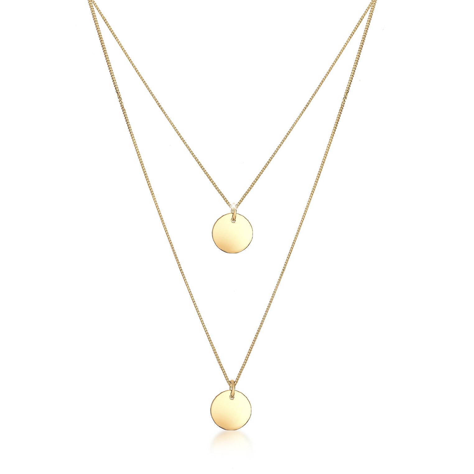 Elli 925 Sterling Silver Layered 2004-BF-0008012-001