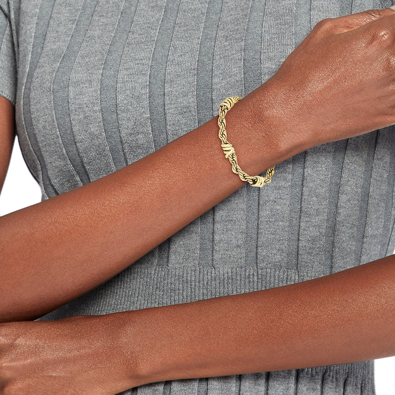 Tommy Hilfiger Acier Inoxydable Doré Femme Bracelet Chaîne TJ2781026-zoom-