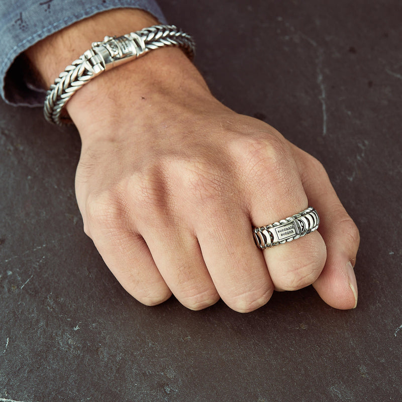 Buddha to Buddha Lars Femmes/Hommes/Unisexe Bague Argent BTB602-16-zoom-