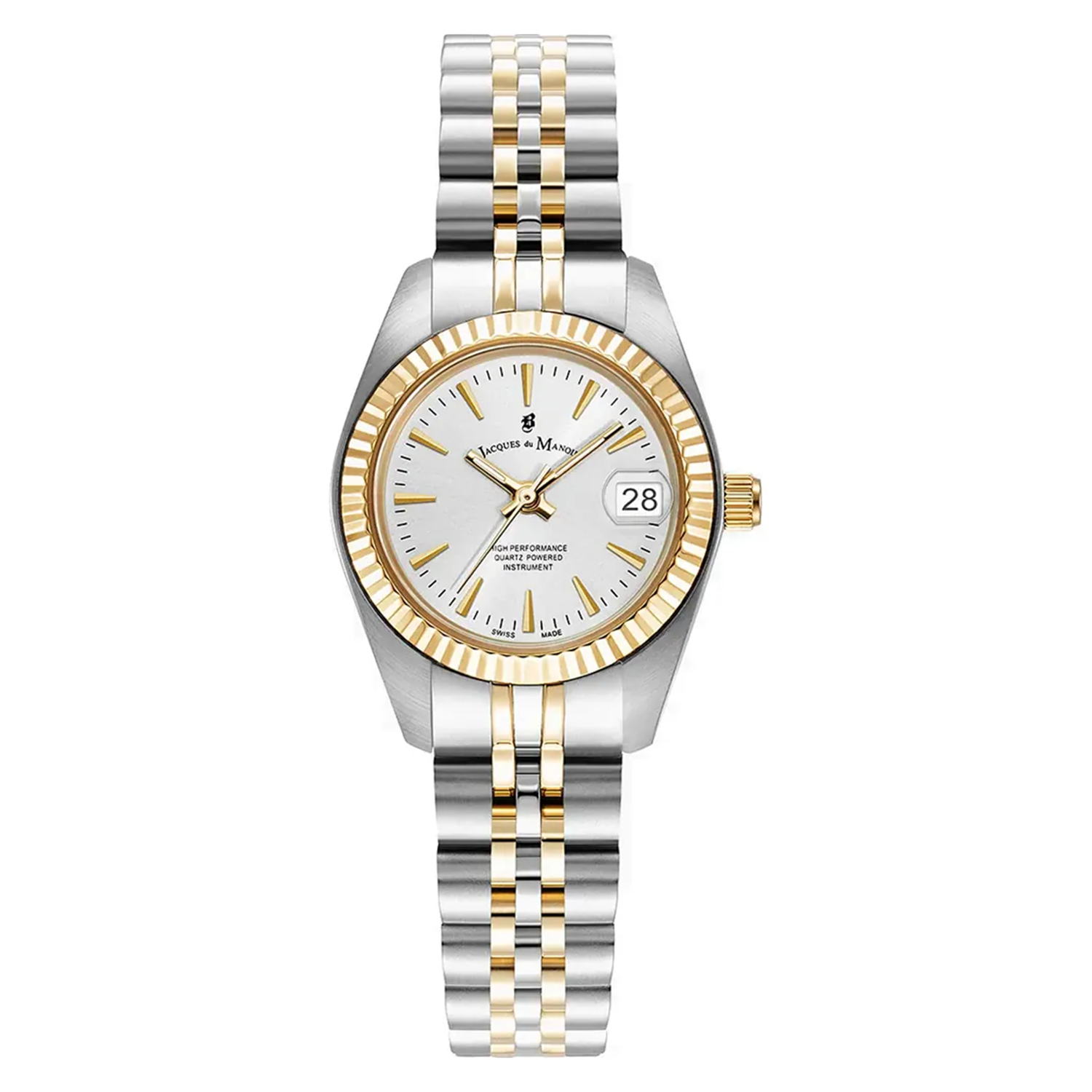 Jacques du Manoir Inspiration classic Silver Women's Watch JWL02101