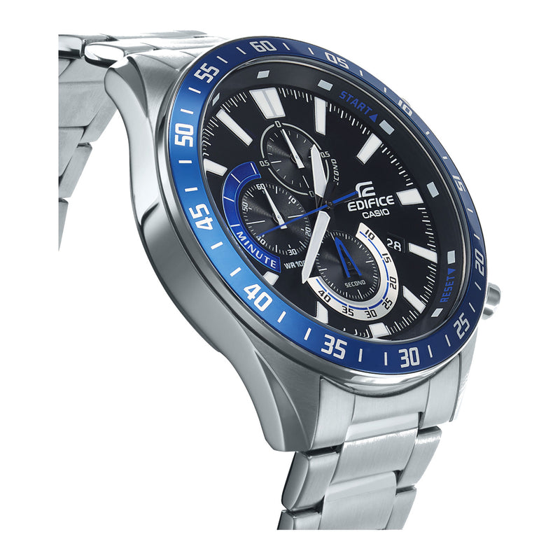 Edifice Classic Hommes Montre Argent EFV-620D-1A2VUEF-zoom-