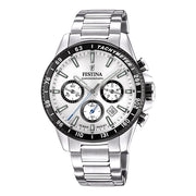 Festina Timeless Chrono Hommes Montre Argent F20560/1