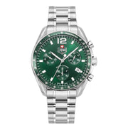 JDM Military Swiss Precision Montre Verte Pour Hommes JDM-WG021-03