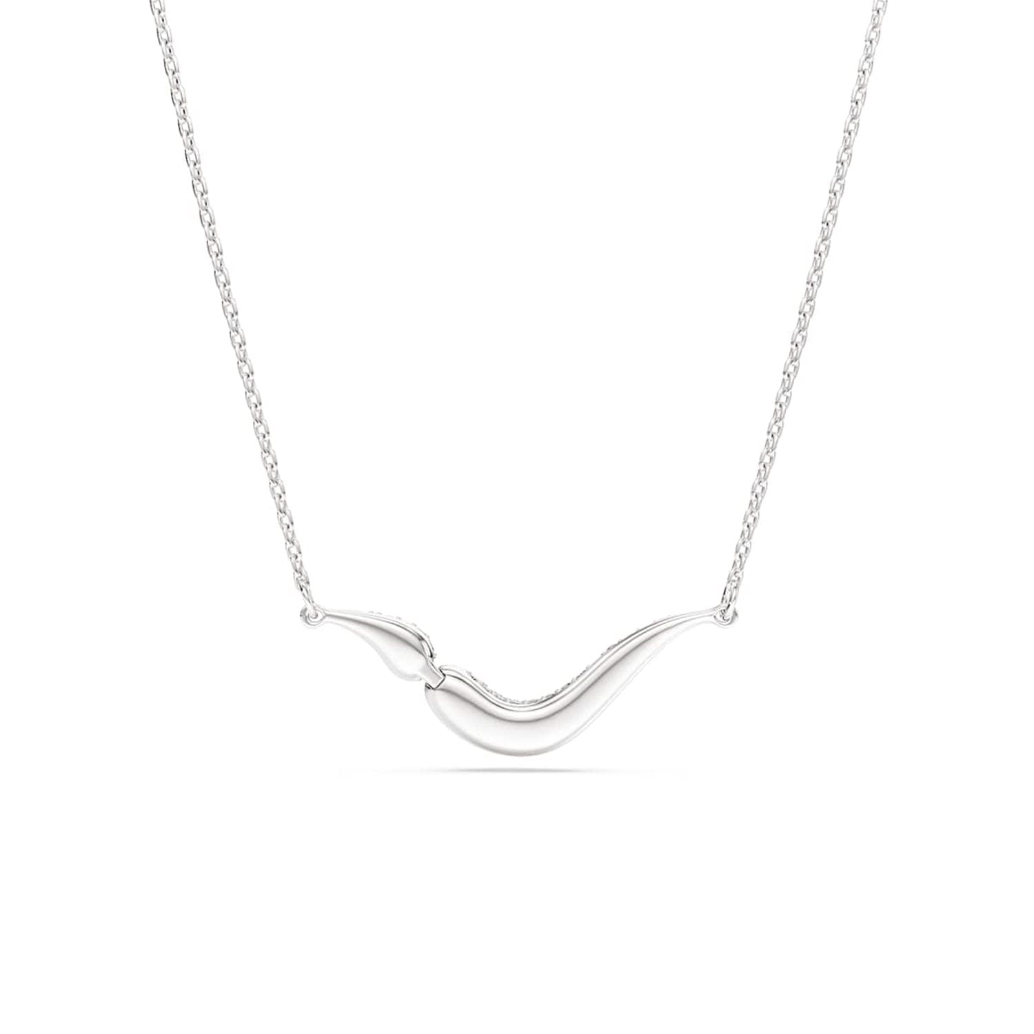 Swarovski Classica Sterling Silver Necklace 5740342