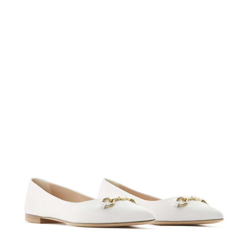 Isabel Bernard Vendôme Femmes Ballerines Blanc IB51002-00-42-zoom-