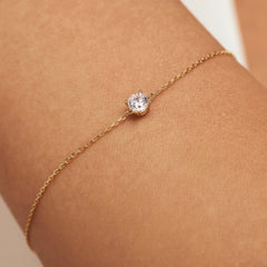 Isabel Bernard Le Marais Loane 14 Carat Golden Bracelet IB320103 (Length: 16.50-18.50 cm)