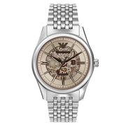Emporio Armani Silver Dial Automatic Watch AR60095