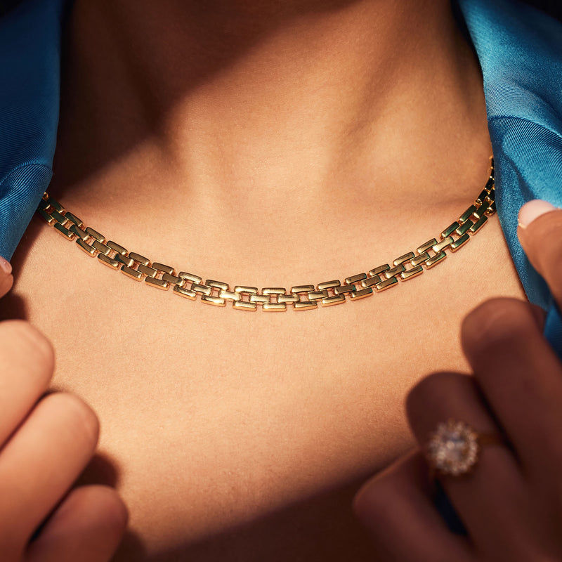 Parte Di Me Bibbiena Poppi Collier Plaqué or 14 carats PDM34090-zoom-