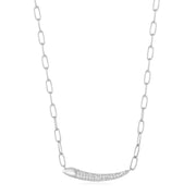 Ania Haie Tough Love 2 925 Sterling Silver Necklace 2002-AH-N051-01H