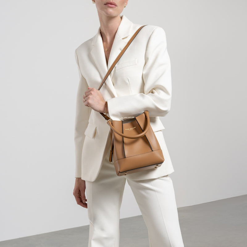 Isabel Bernard Femme Forte Sac à Main Marron IB21114-334-zoom-