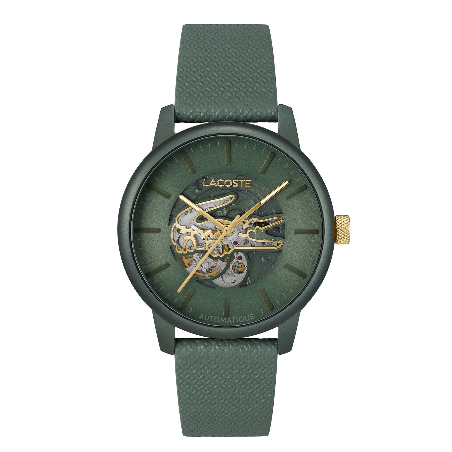 Lacoste LACOSTE.12.12 AUTOMATIQUE Groen Heren Horloge 2002-LC2011384