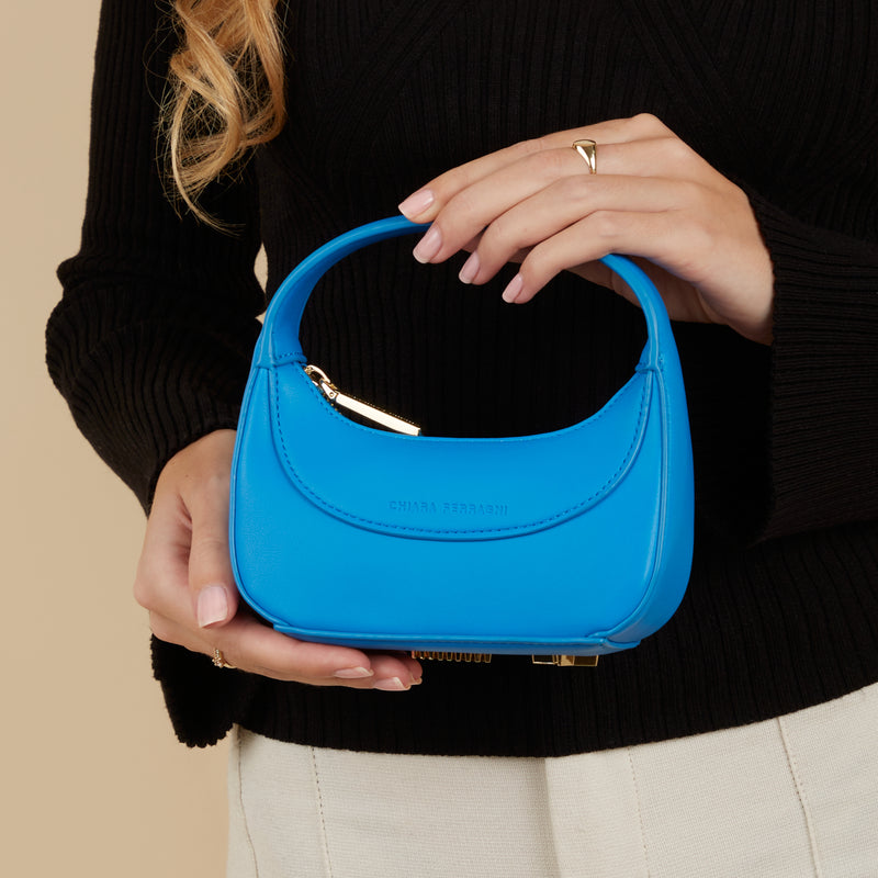 Chiara Ferragni Caia Sac à Main Bleu 75SB4BG3-ZS517-236-zoom-