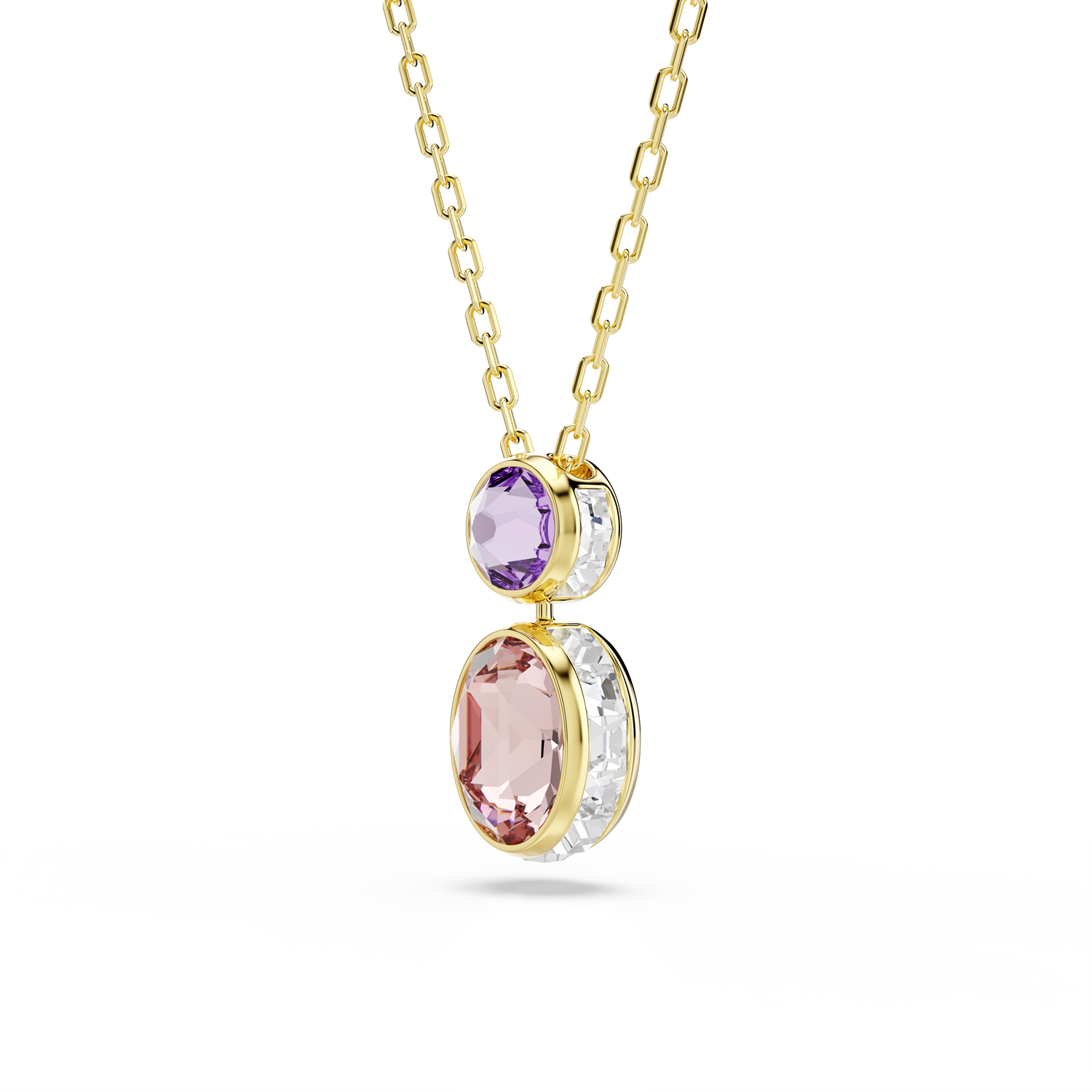 Swarovski Chroma Gold Plated Necklace 5741586