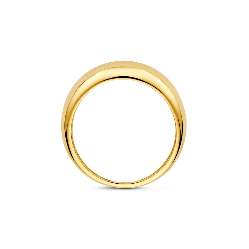 Beloro Jewels Bague Della Spiga Dôme en or 9 carats BO330047-52-zoom-