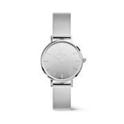 Daniel Wellington Petite&Quadro Mini Reflection Montre Femme Argentée DW00100796