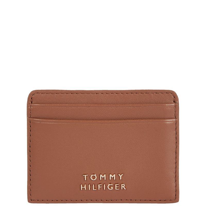 Tommy Hilfiger Casual Femmes Porte-carte Cognac AW0AW150900HD-zoom-