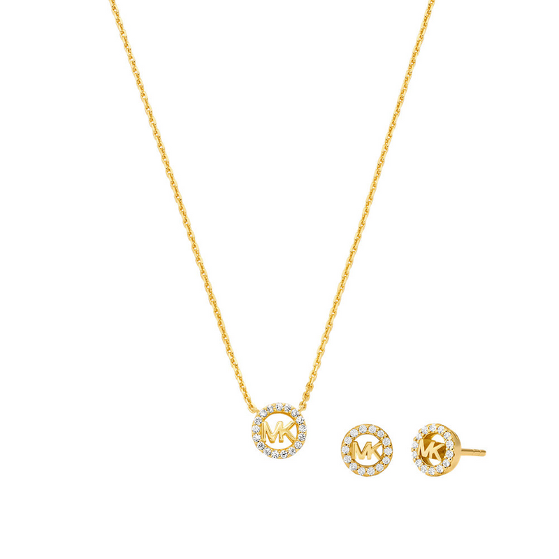 Michael Kors Coffret Cadeau Premium Couleur Or MKC1837SET-zoom-