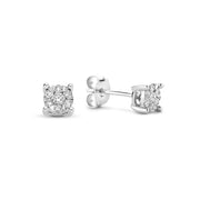 Isabel Bernard De la Paix Boucles d'oreilles Or blanc IBD360016