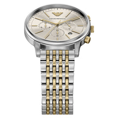 Emporio Armani Round Grey Dial Watch AR11773