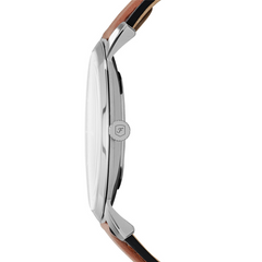 Fossil The Minimalist Silver and Blue Men's Watch FS5304