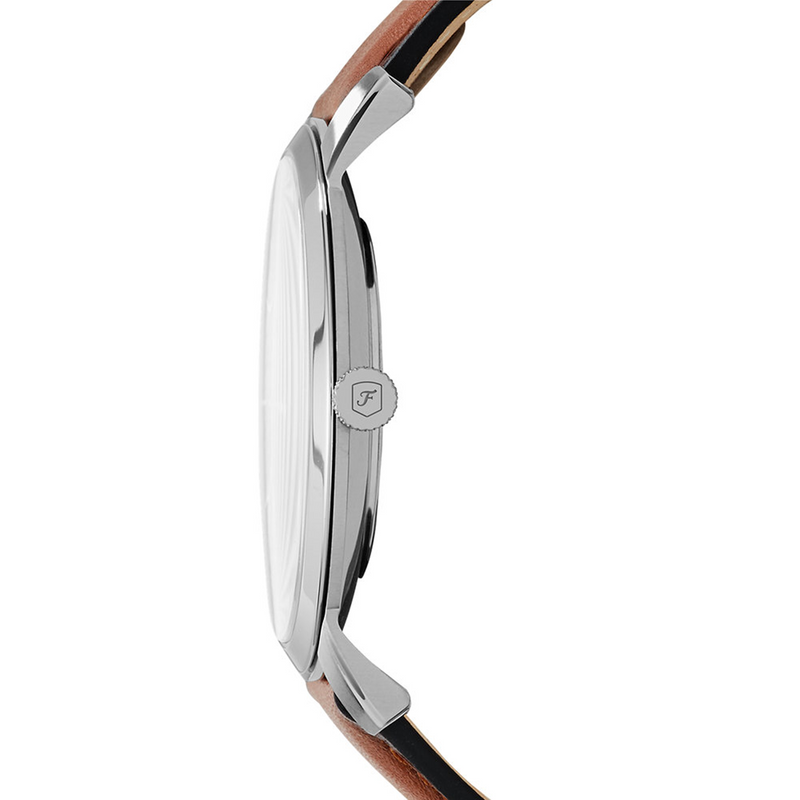 Fossil The Minimalist Montre Pour Homme Argentée Et Bleue FS5304-zoom-