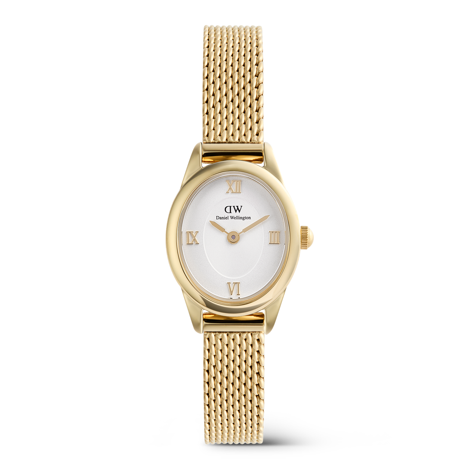 Daniel Wellington Ophelia Mini Mesh White Gold-coloured Women's Watch DW00100939