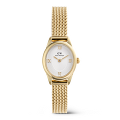 Daniel Wellington Ophelia Mini Mesh White Gold-coloured Women's Watch DW00100939