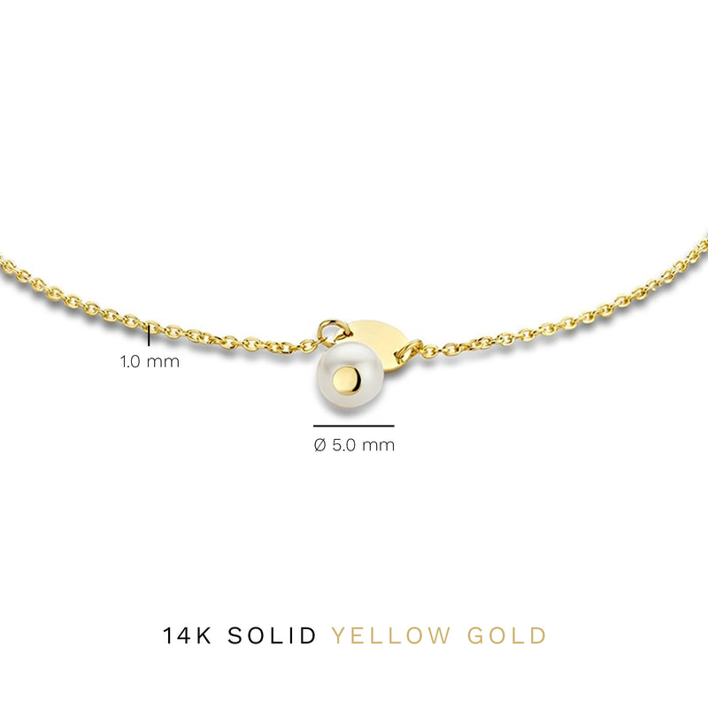 Isabel Bernard Belleville Femmes Bracelet Or 14 carats IB320020-zoom-