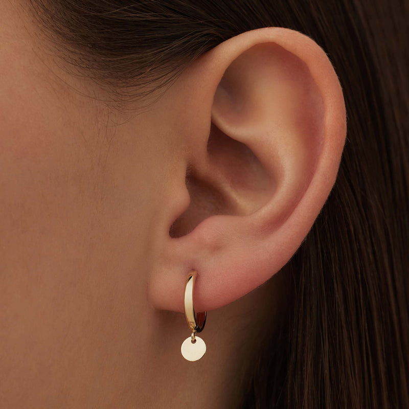 Isabel Bernard Le Marais Femmes Créoles Or 14 carats IB360250-zoom-