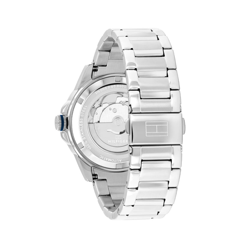Tommy Hilfiger Lars Montre Automatique Pour Hommes En Argent TH1710695-zoom-