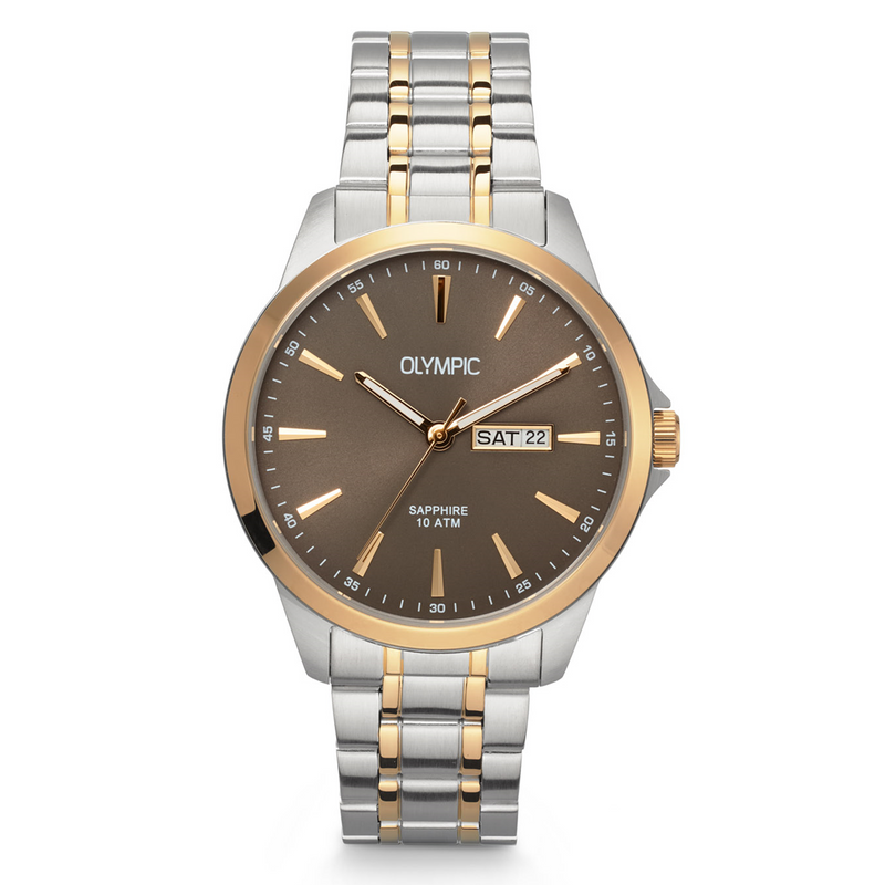 Olympic John Silver Men's Watch OL26HSS322B-zoom-