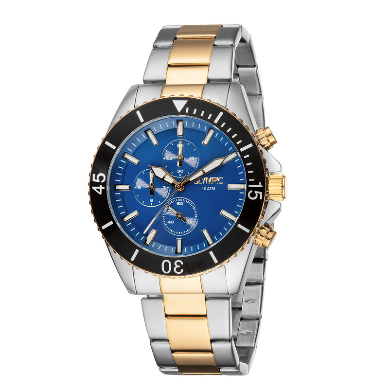 Olympic Paul Blauw Heren Horloge 2002-OL89HSS055B-zoom-