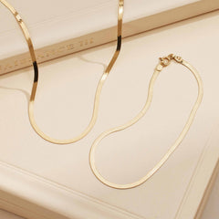 Isabel Bernard Aidee Leontine 14 Carat Golden Necklace IB340110