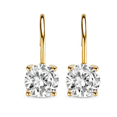 Blush Gold Earrings 7055YZI