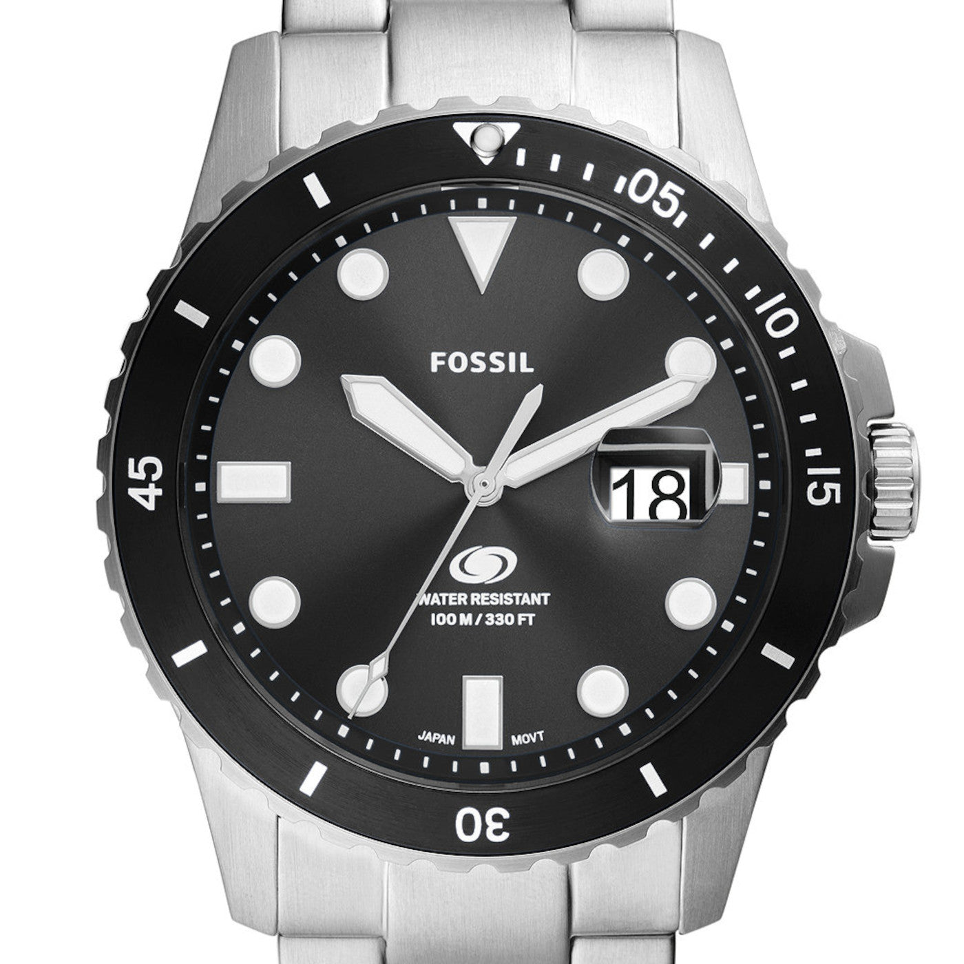 Fossil Blue Silver Watch FS6032
