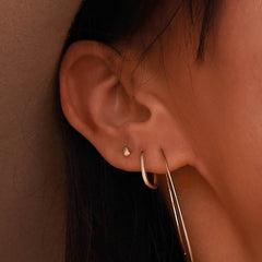 Jackie Gold Vivaldi 14 Karat Gold Ear Studs JKE24.477