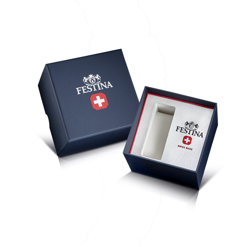 Festina My Swiss Time Hommes Montre Argent F20036/3-zoom-