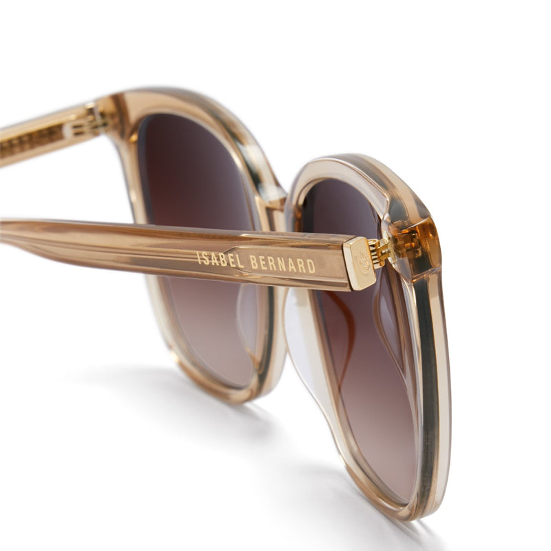 Isabel Bernard La Villette Femmes Lunettes de Soleil Beige IB400007-02-14-zoom-