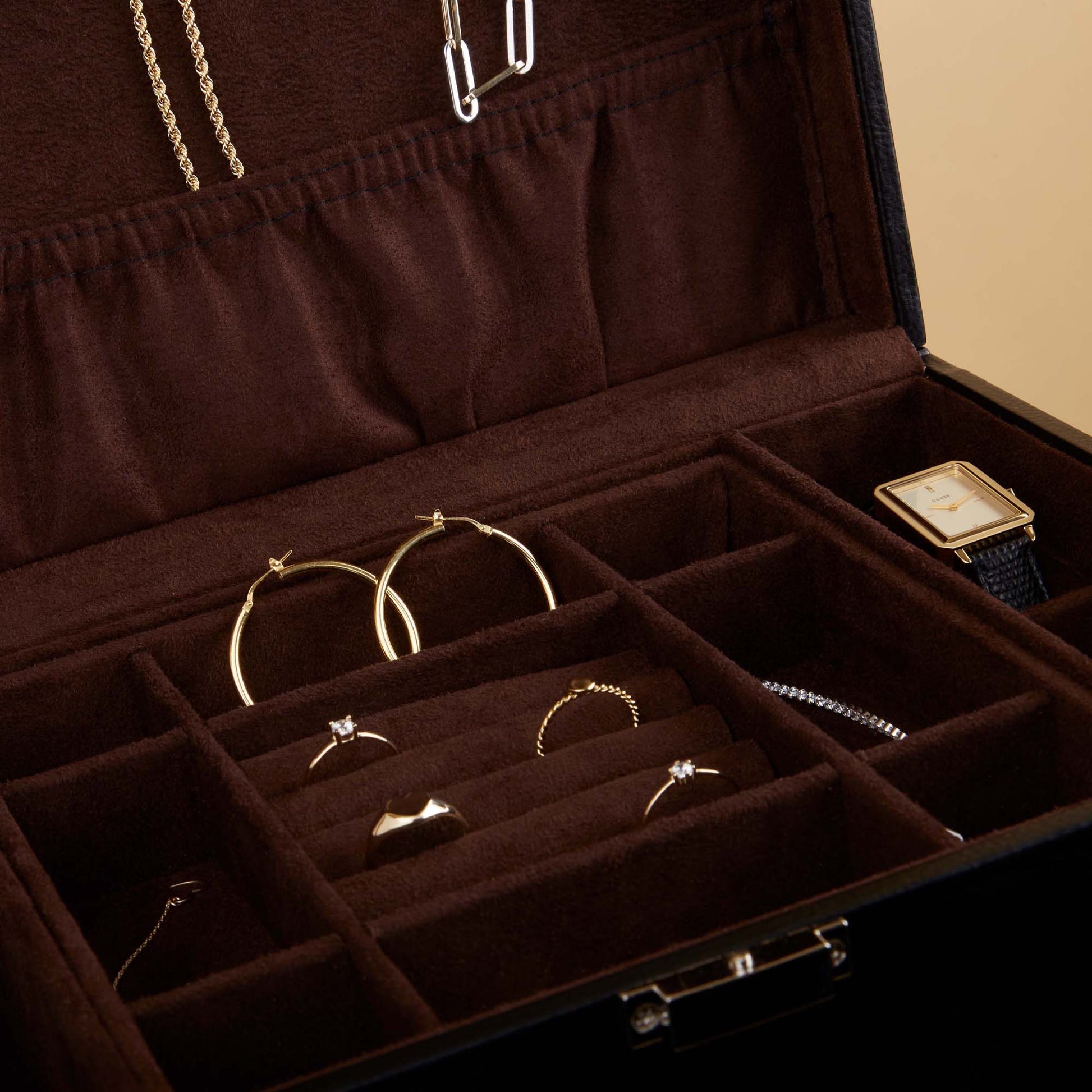 Brandfield Black Jewelry Box BFJB100409