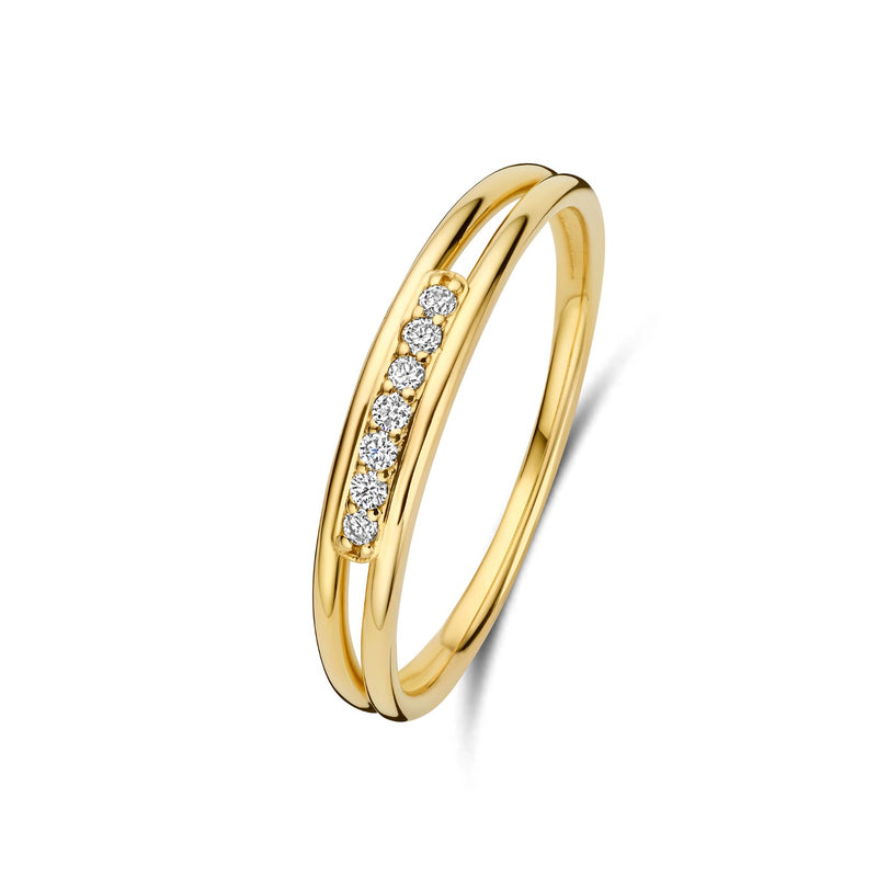 Isabel Bernard De La Paix Ayla Ring With Diamonds 0.05 Carat IBD330049-58-zoom-