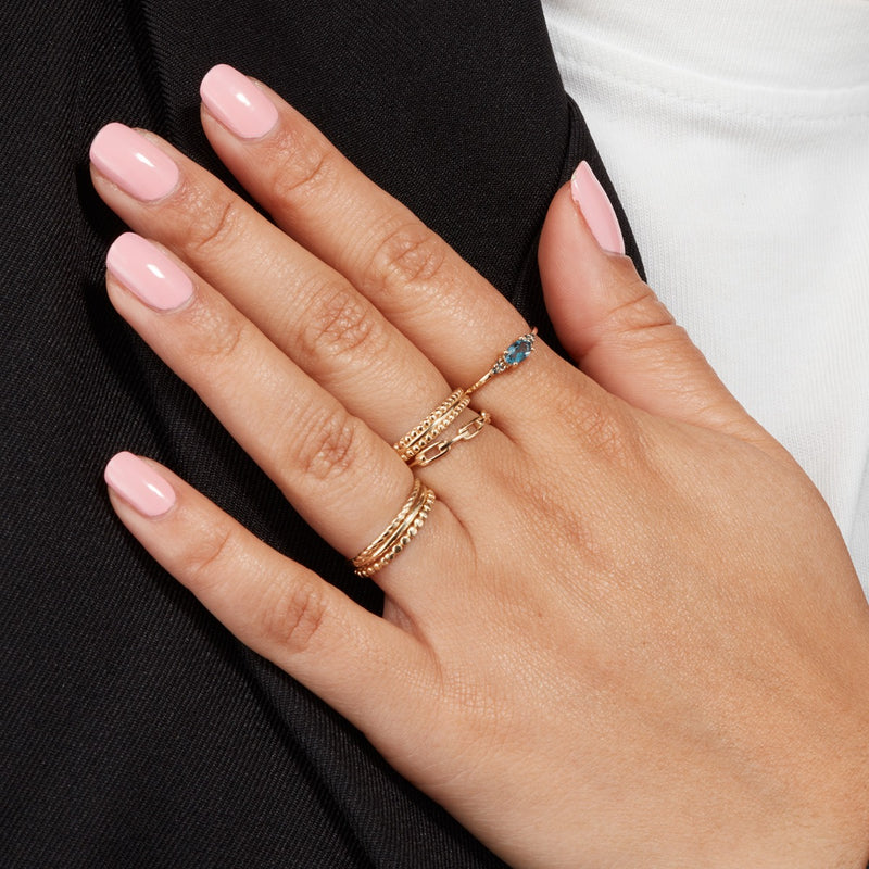 Jackie Gold Bague Or 14 carats JKR24.449.52-zoom-