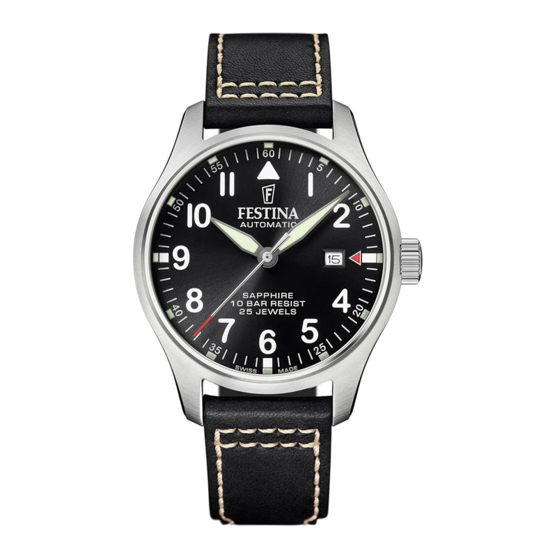 Festina Swiss Made Hommes Montre Noir F20151/4-zoom-